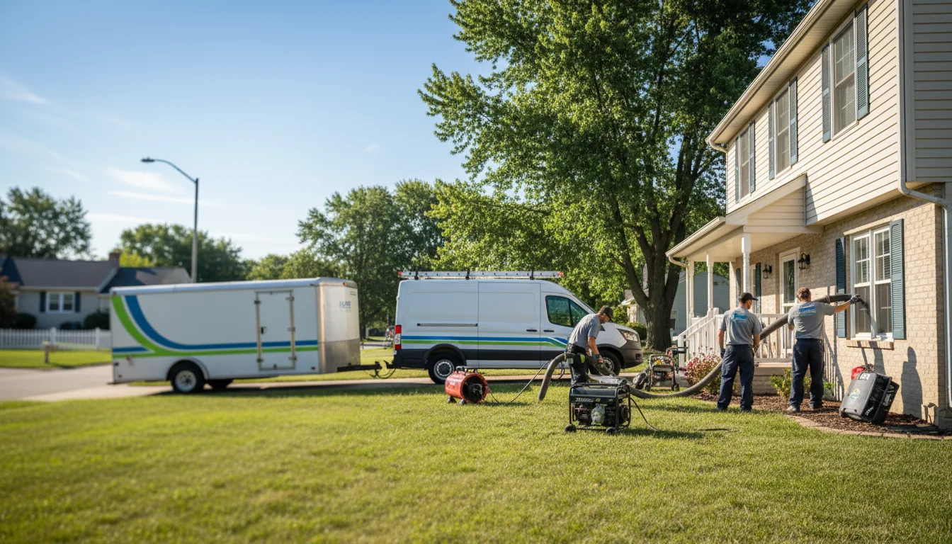 Flooded Basement Restoration And Cleanup With Repair in Dundee, IL near me